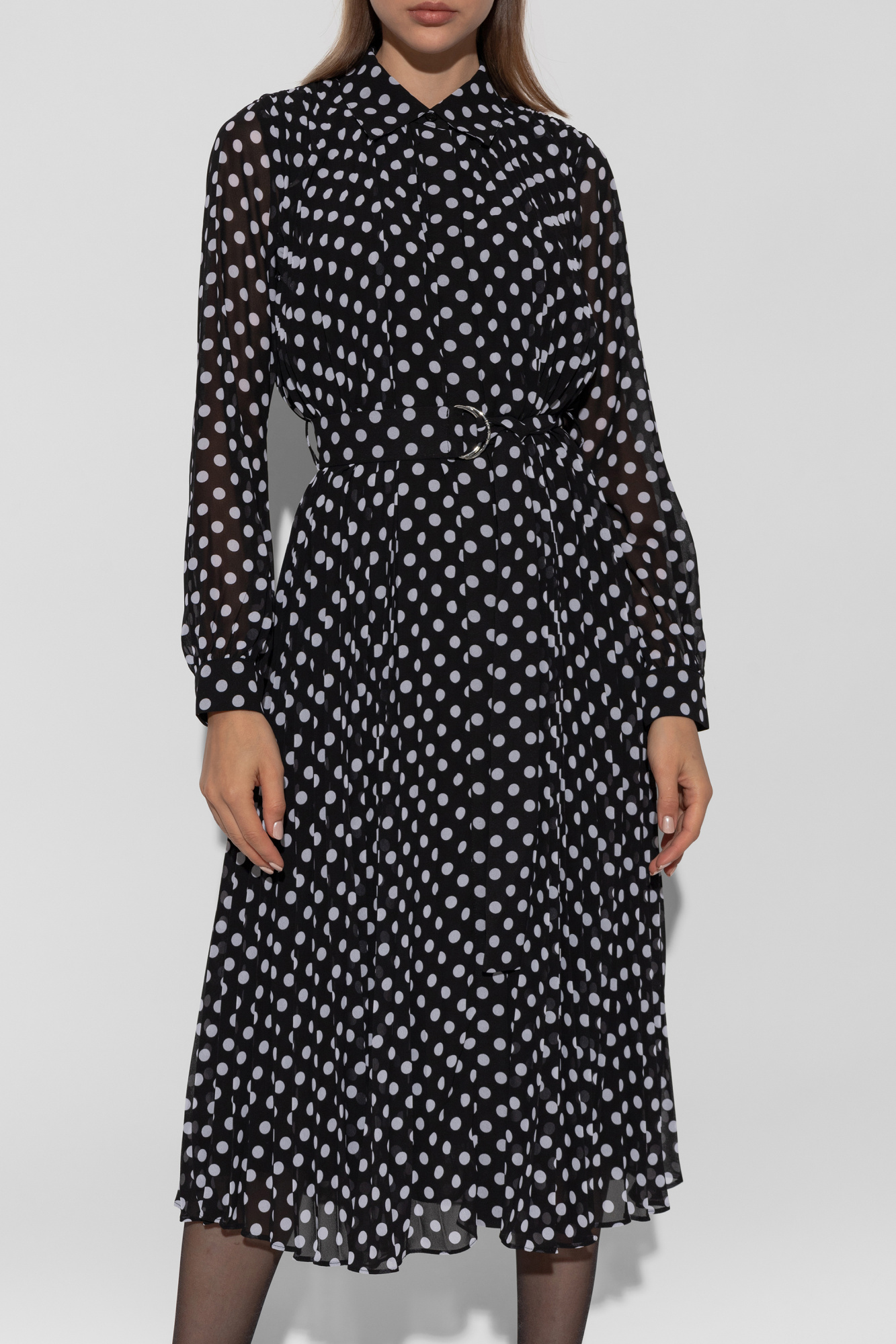 Michael Kors polka dot dress buying